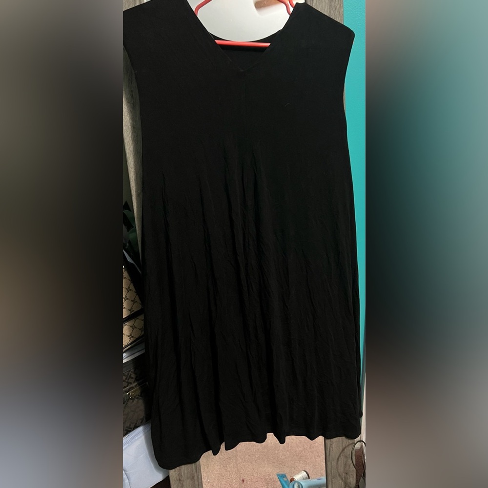 black dress